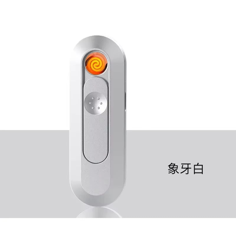 2025 New Fashion Mini USB Charging Electronic Lighter for Men Creative Personality Smoking Gadget