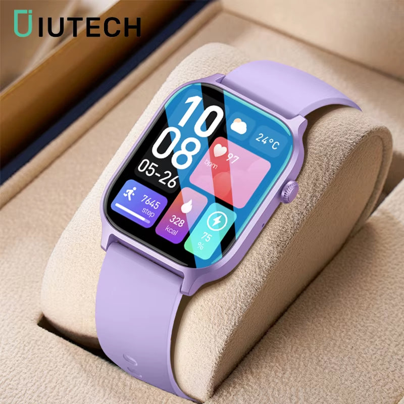 Y7 Smart Watch for Men Women 2024 Bluetooth Call Smartwatch Sports Waterproof Health Monitoring Electronic Wrist Watches